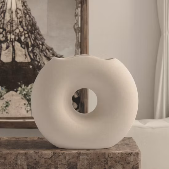 Modern Simple Ceramic Flower Vases for Home Decor