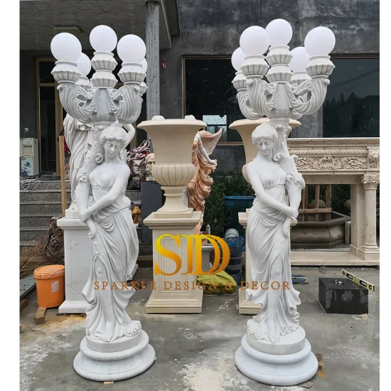 Fabricante que talla las estatuas de mármol de la escultura de la figura de la pareja abrazada blanca para la venta