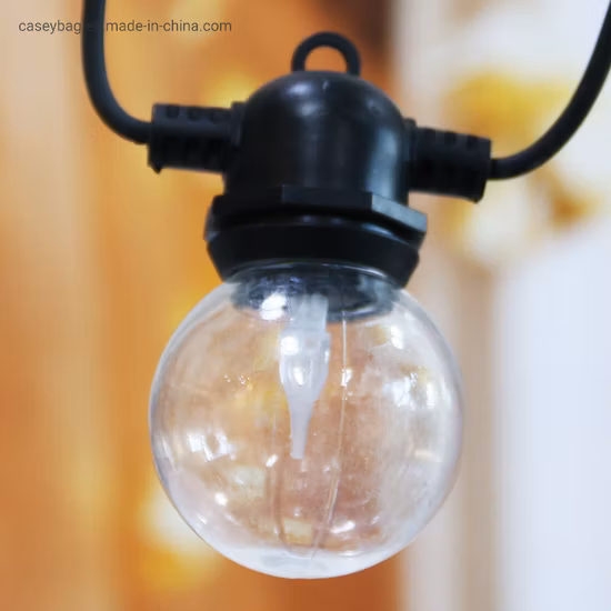 Iluminación decorativa navideña, lámpara decorativa para el hogar, adorno exterior, foco para fiesta de boda, decoración de hadas, bombilla LED, cadena de luces