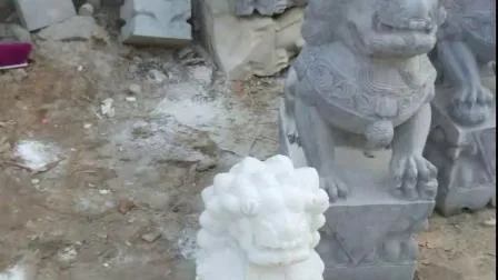 Decoración interior Estatua de granito de mármol hindú Dios Señor Ganesha
